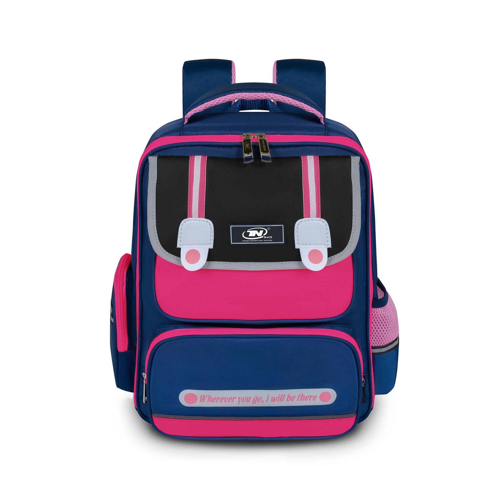 BALO HỌC SINH NỮ TNBAGS SMART PINK TN.B 3112 - NHE NHÀNG, ĐA NĂNG VÀ PHONG CÁCH