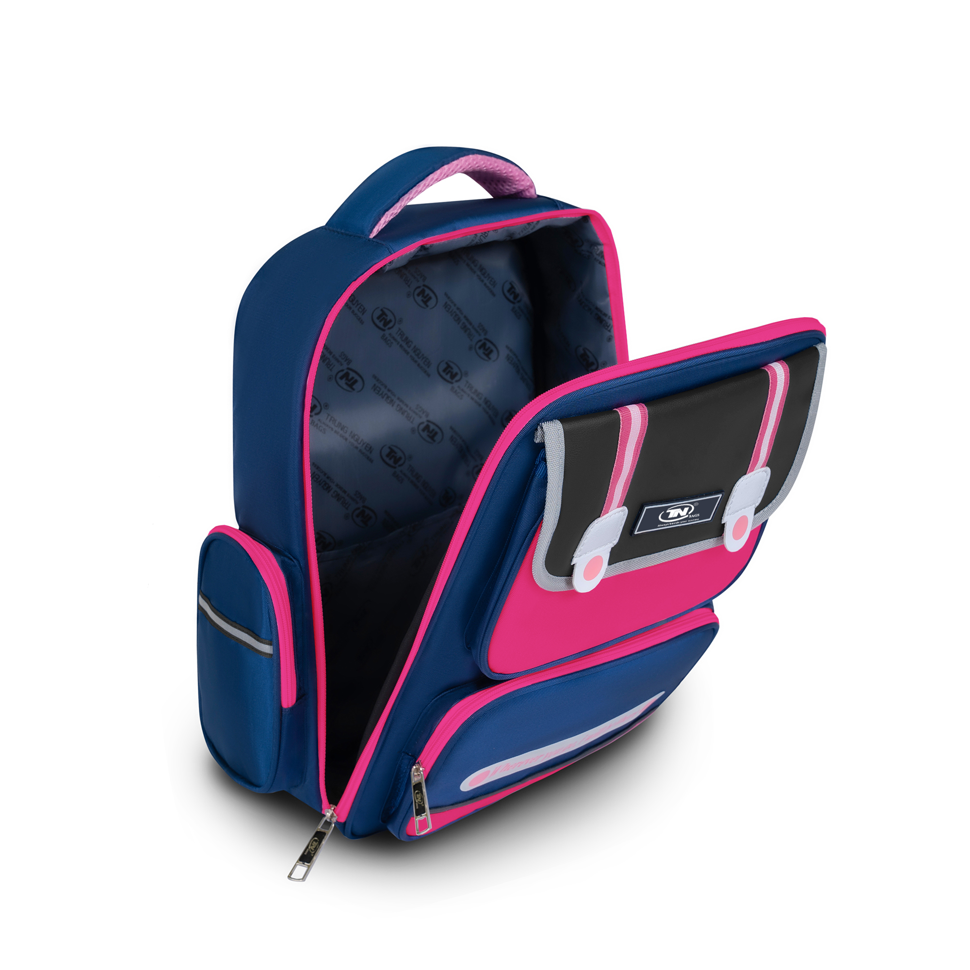 BALO HỌC SINH NỮ TNBAGS SMART PINK TN.B 3112 - NHE NHÀNG, ĐA NĂNG VÀ PHONG CÁCH